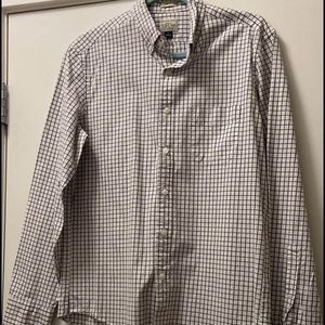 J. crew mens button down shirt